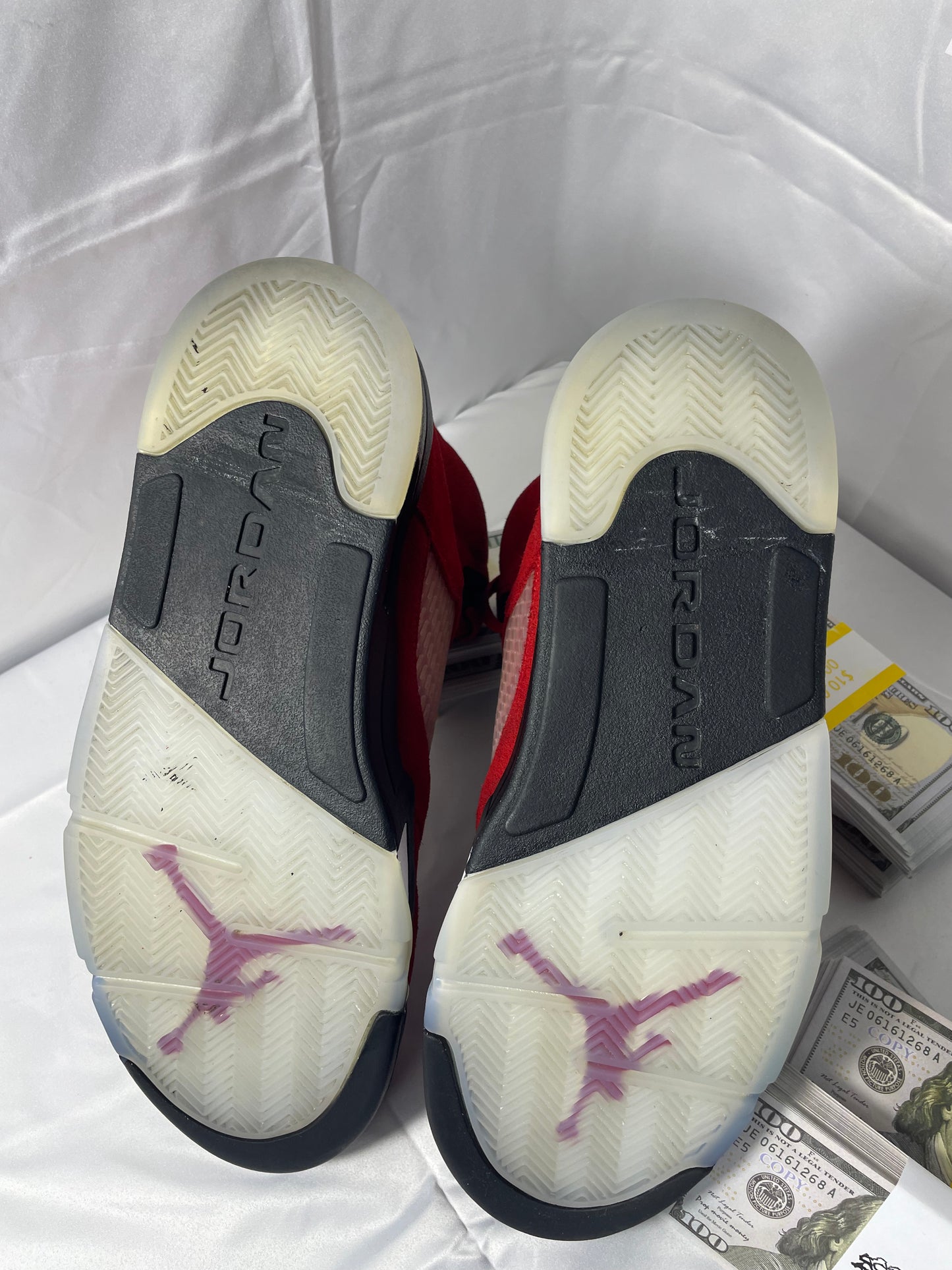 Jordan 5 Retro Raging Red Bull - Size 12